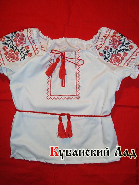 Русско народная рубашка для девочки