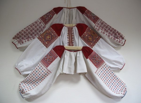 Традиционная русская женская рубаха