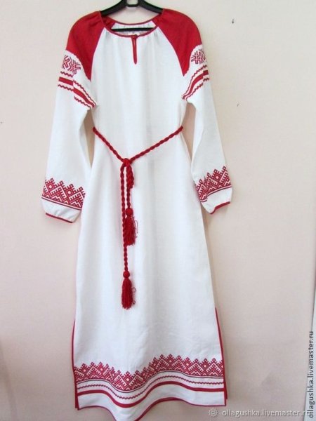 Славянская рубаха женская