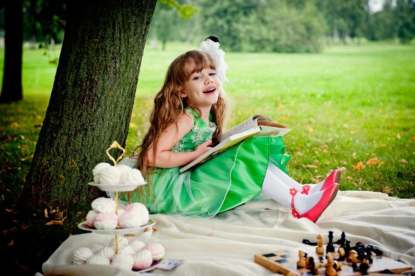 Алиса в стране чудес фотопроект для детей