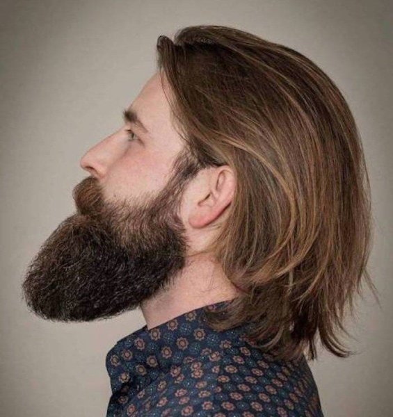 Бороды мужские длинные