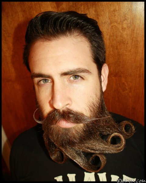 Гарлемский стиль борода