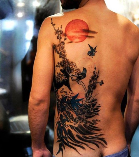 Татуировки в китайском стиле