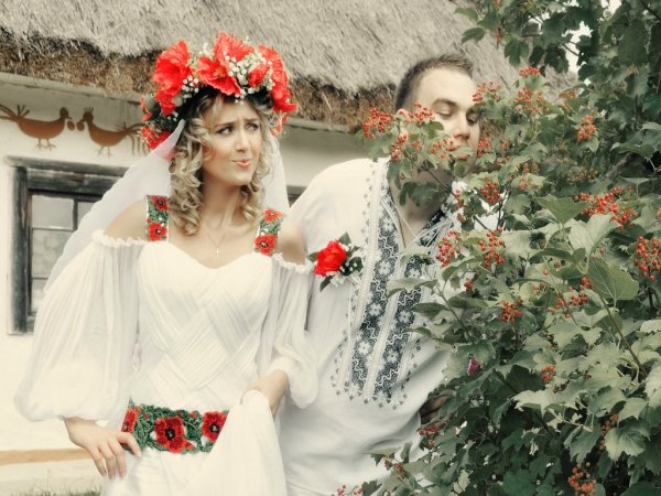 Свадьба в украинском стиле