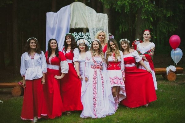 Свадьба в стиле славян