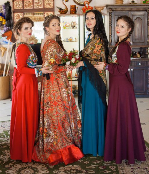 Вечеринка в русском народном стиле одежда