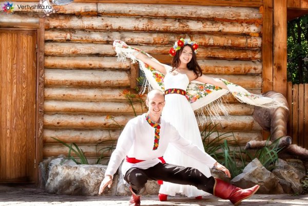 Свадьба в русско народном стиле