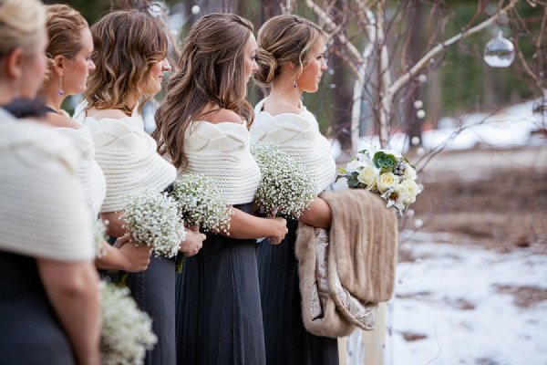 Зимняя свадьба подружки невесты