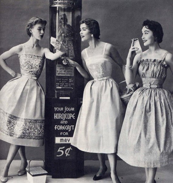 40е-50-е годы мода в Великобритании