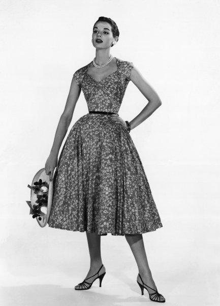 Мода 50-е годы 20 века