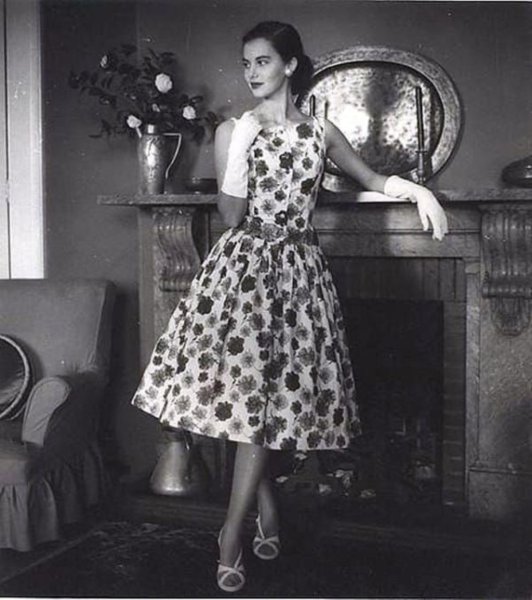 Платья 1950-х годов