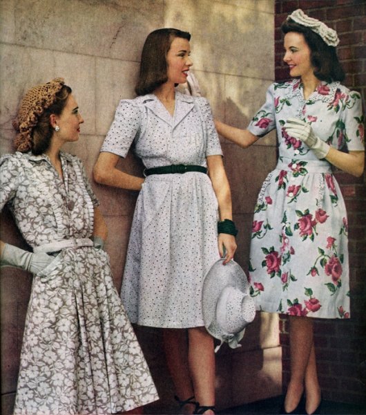 Мода 1940е СССР