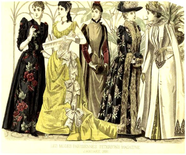 Мода середины 19 века в России