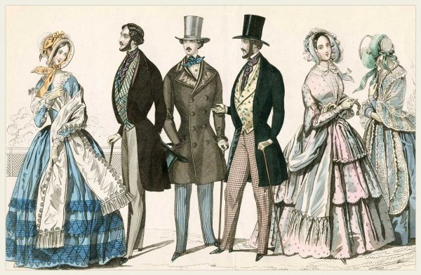 Дворянская мода 19 века в России