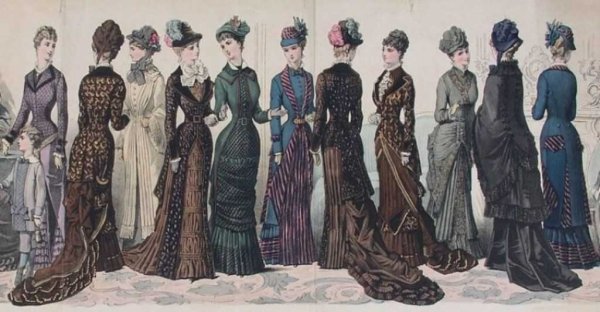 Мода 19го века в России