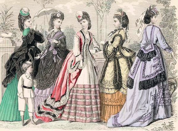Стиль позитивизм в одежде 19 век
