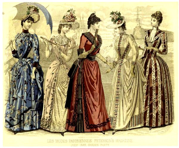 Одежда второй половины 19 века