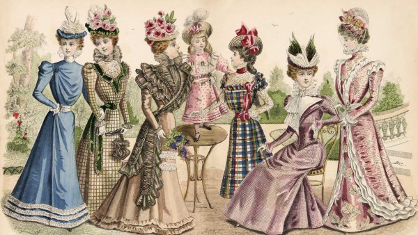 Мода викторианской эпохи