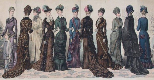 Мода 1900 Англия