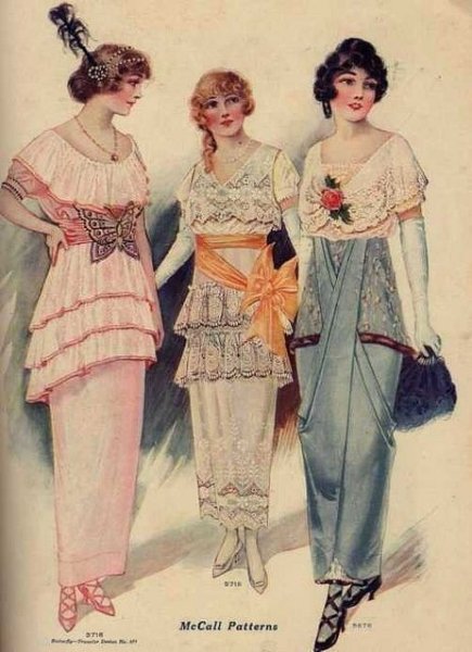Мода 1910 годов