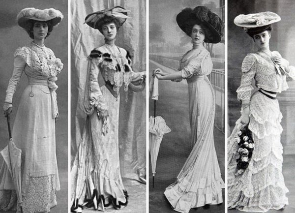 Мода 1890-1910 года в России