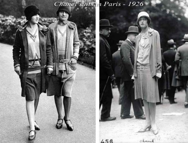 Коко Шанель мода 1920