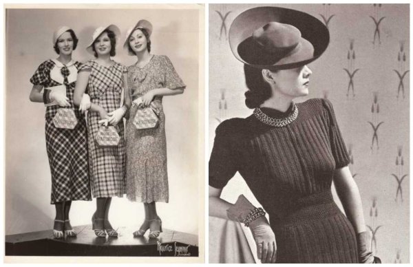 Англия 1930 е годы мода