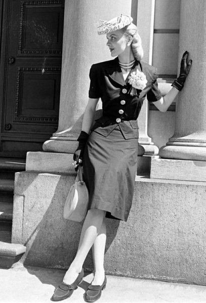 Мода 1940 Франция