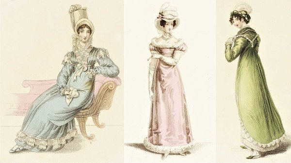 Женская мода 1800