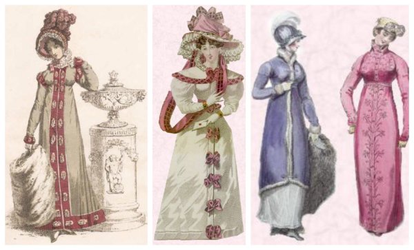 Женская мода 1805 года в России