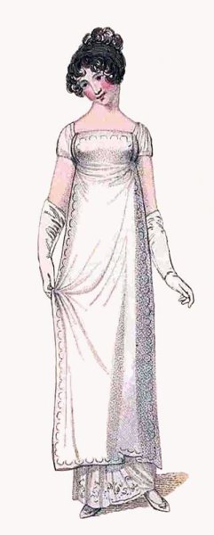 Женский костюм эпохи Ампир 19 век