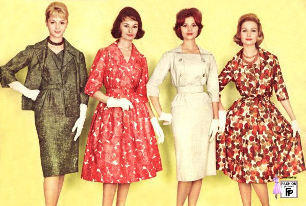 Мода 60-х годов женщины СССР