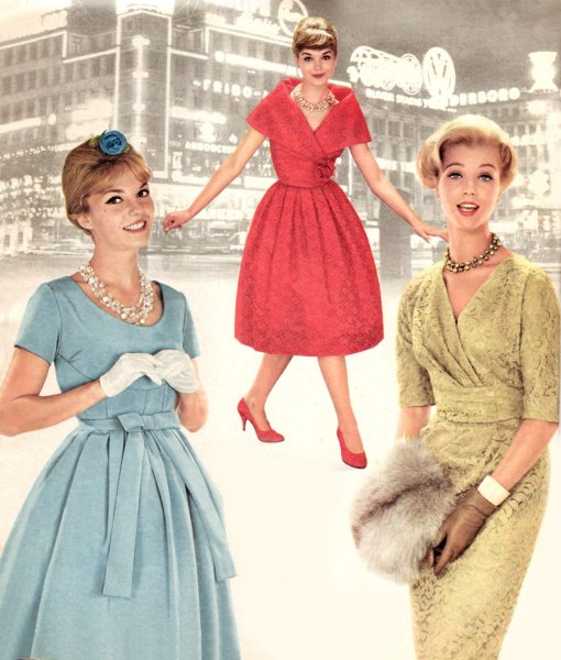 1959 Америка мода