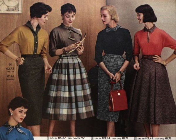Мода СССР В 40-50е годы