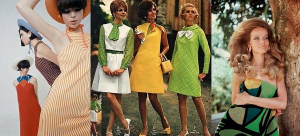Мода 60х в Америке