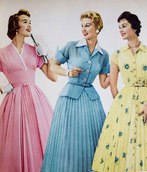 Мода в Америке в 50-е годы