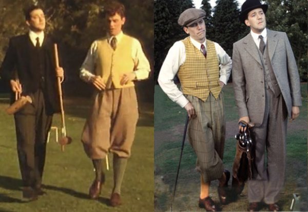 Мода 1920-х годов в Англии мужчины