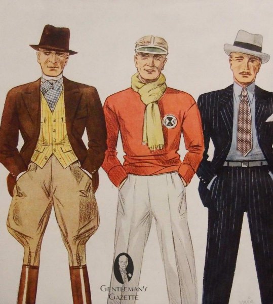 Мужская мода 1940-х