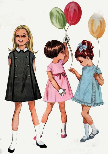 Детская одежда 50-х годов