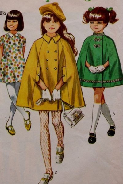 Детская одежда в стиле 70-х годов