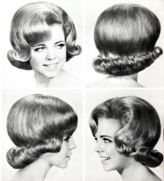 Прически на короткие волосы 1950-1960-х годов