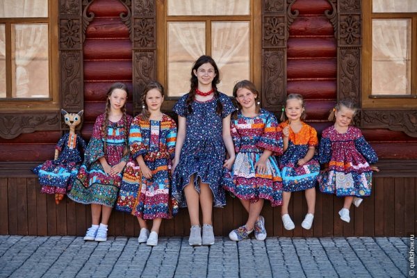 Детские платья в русском народном стиле