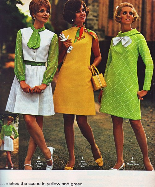 Мода в Америке в 60-е годы