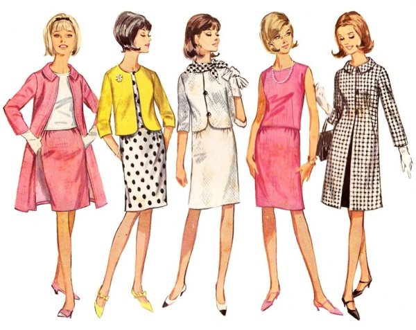60е годы 20 века мода