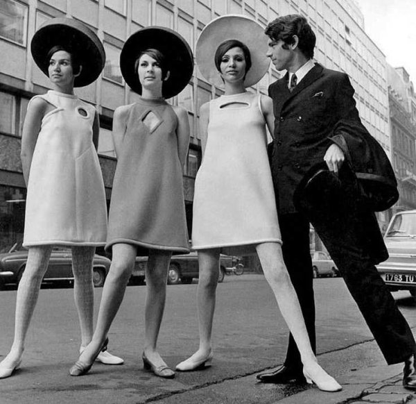 Пьер Карден платья 60-х